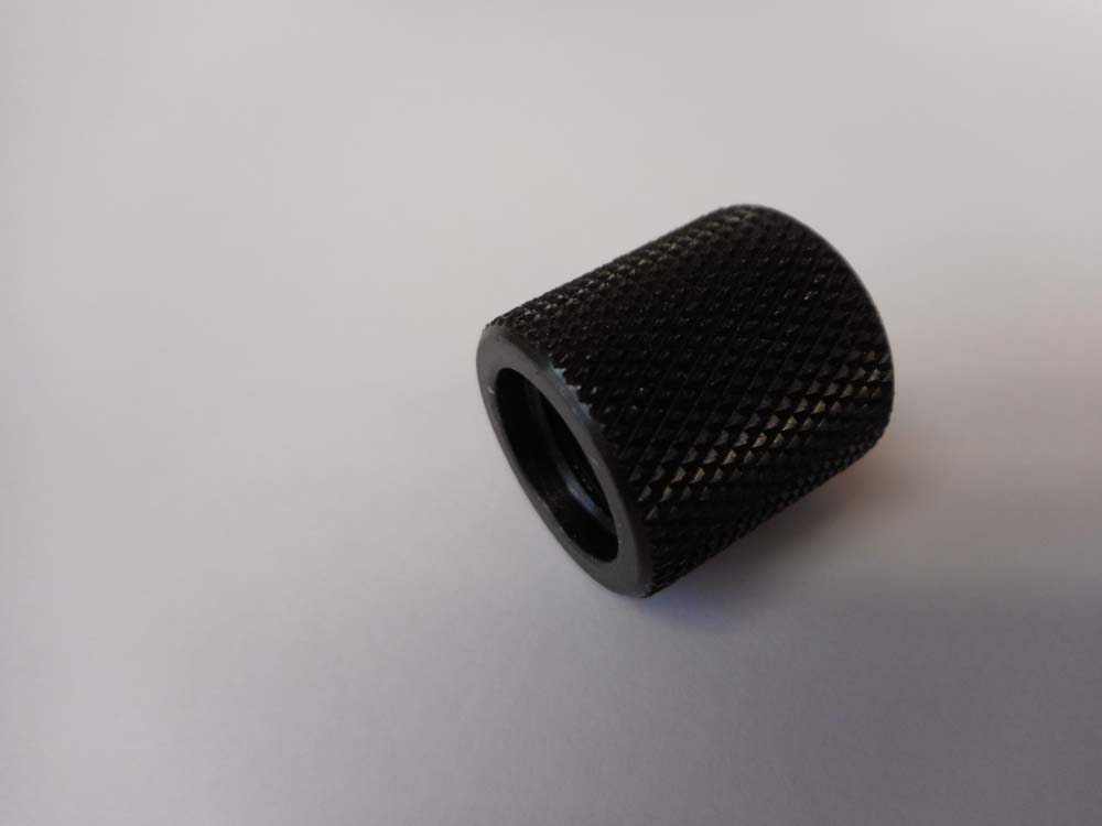 Standard barrel thread protector 1/2 32 TPI thread Down Range