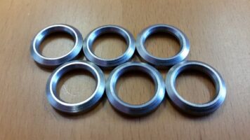 6 #2992 7.62 x 51 .308  Barrel Stainless Steel Crush Washer 5/8" 24 TPI  USA