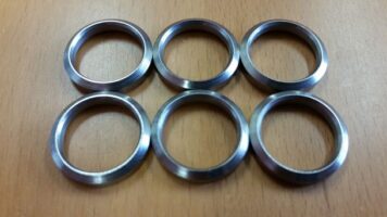 DB Store 5/8x24 Thread Steel Crush Washer Pack of 5 