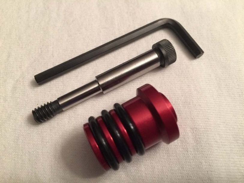 Hi Point O-ring Charging Handle Roller – red anodize – Down Range ...