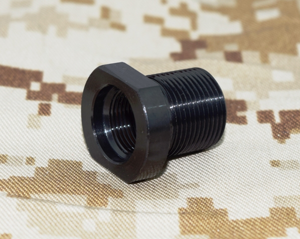 9mm Compact Tanker 1/2x36 TPI Thread Muzzle Brake With Free Crush Washer 
