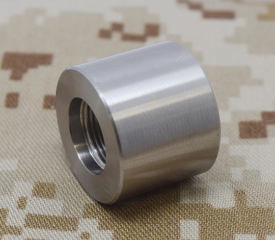 Thread Protector, Blued And Stainless Steel Finish, 1/2\"-28...