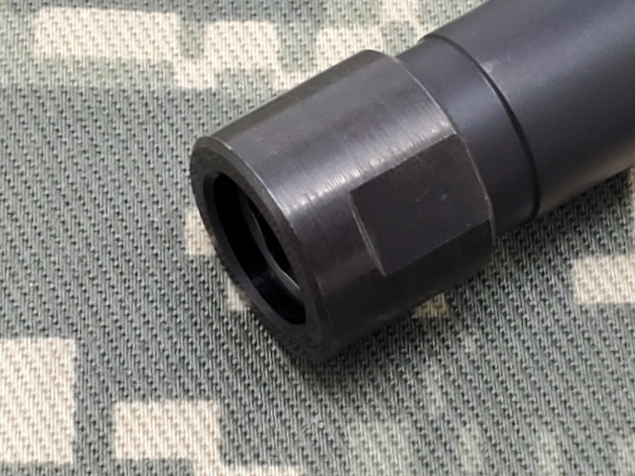 M13.5 x 1 Left Hand Barrel thread protector. 9MM Black Made in USA