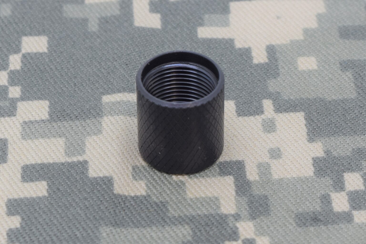 HK MP5, MP5-N & MP5K-N style 3-lug barrel thread protector knurled 1/2 ...