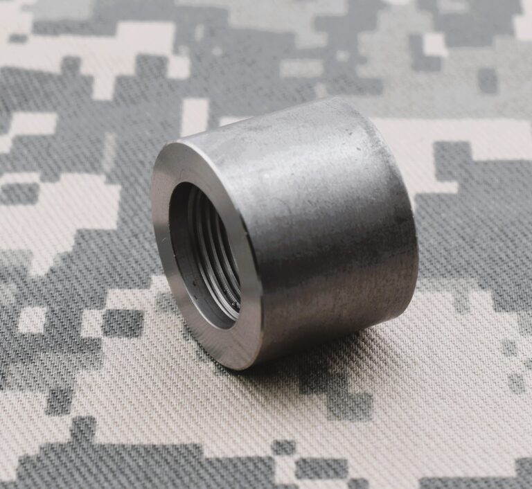 Thread Blank 5/8″X24 thread protector blank. 3/4″ long, 1″ stock dia, Stainless # 4328